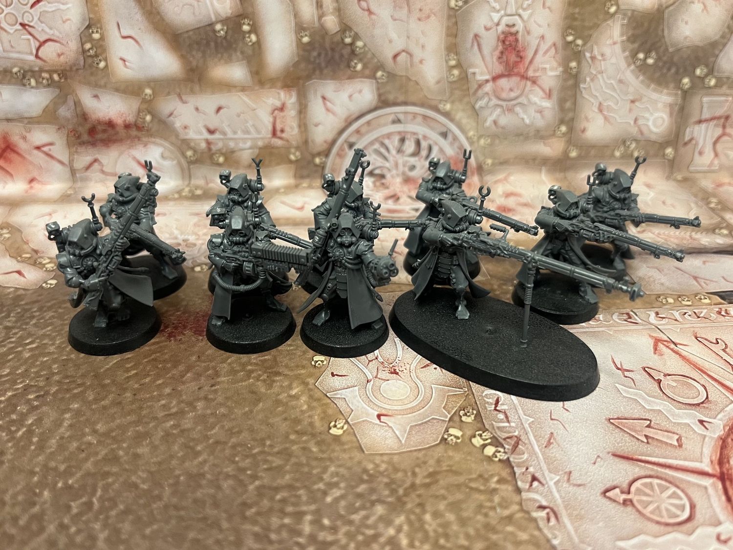 Adeptus Mechanicus: Skitarii Rangers, Name: Squad 1