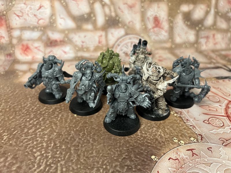 Death Guard: Plague Marines (Built)