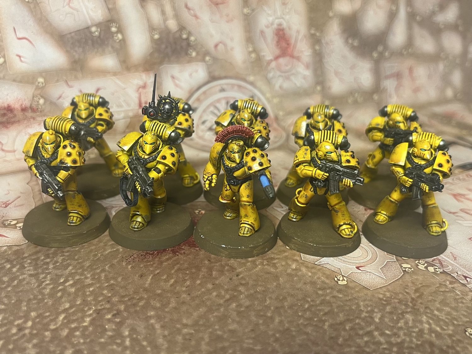 Horus Heresy: MKVI Tactical Marines (x10 ), Name: Imperial Fists (x10)
