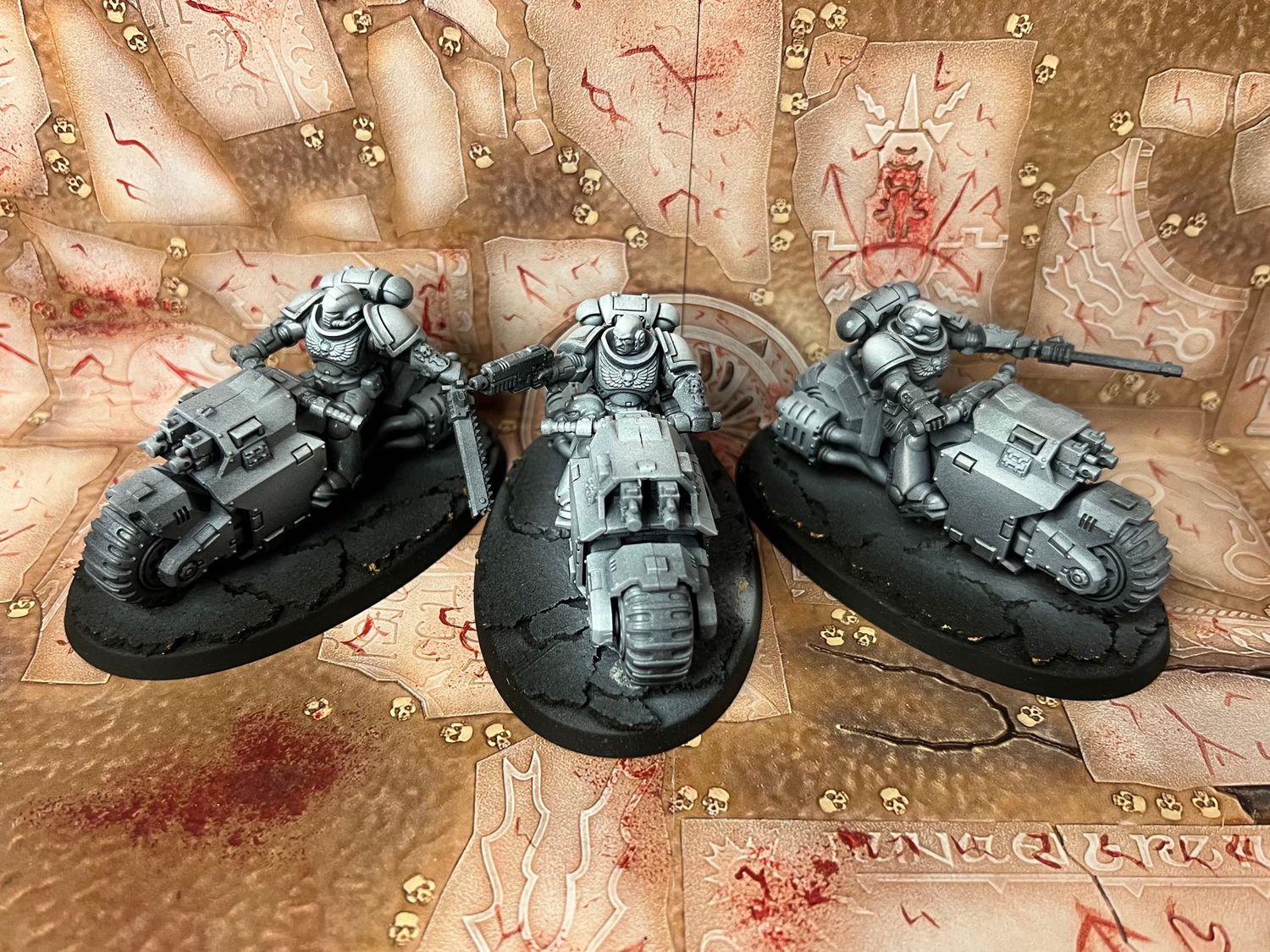Space Marines: Outrider Squad (Indomitus), Name: Outrider Squad (Primed)