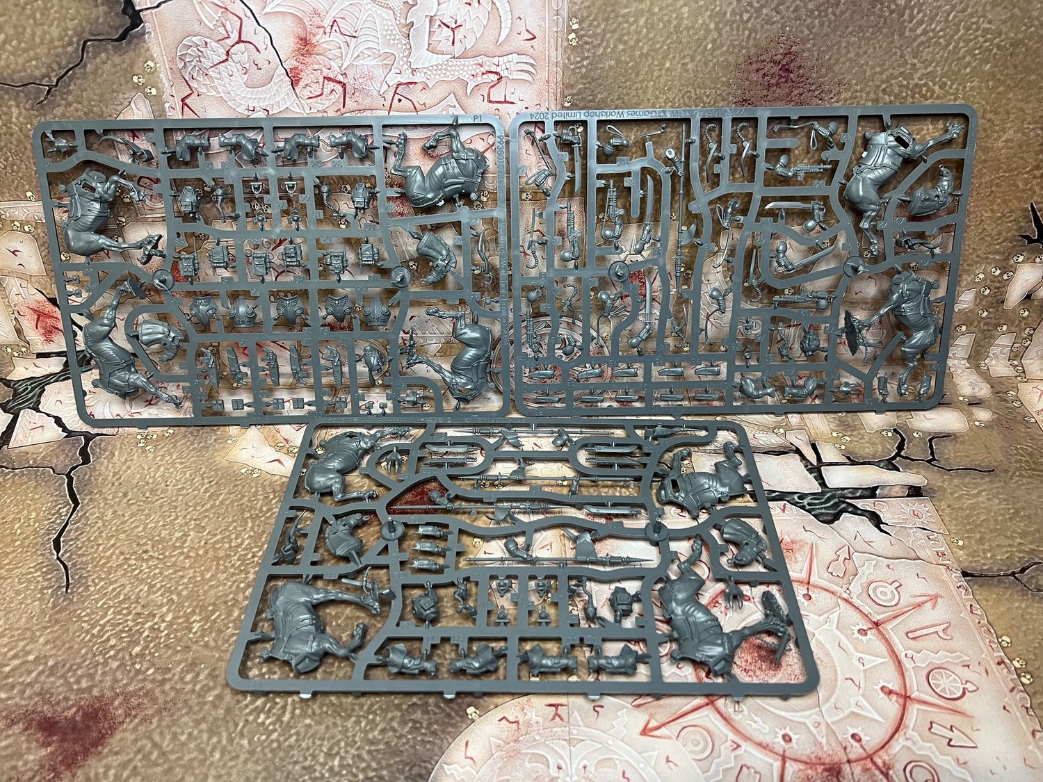 Astra Militarum: Atillan Rough Riders, Name: On sprue