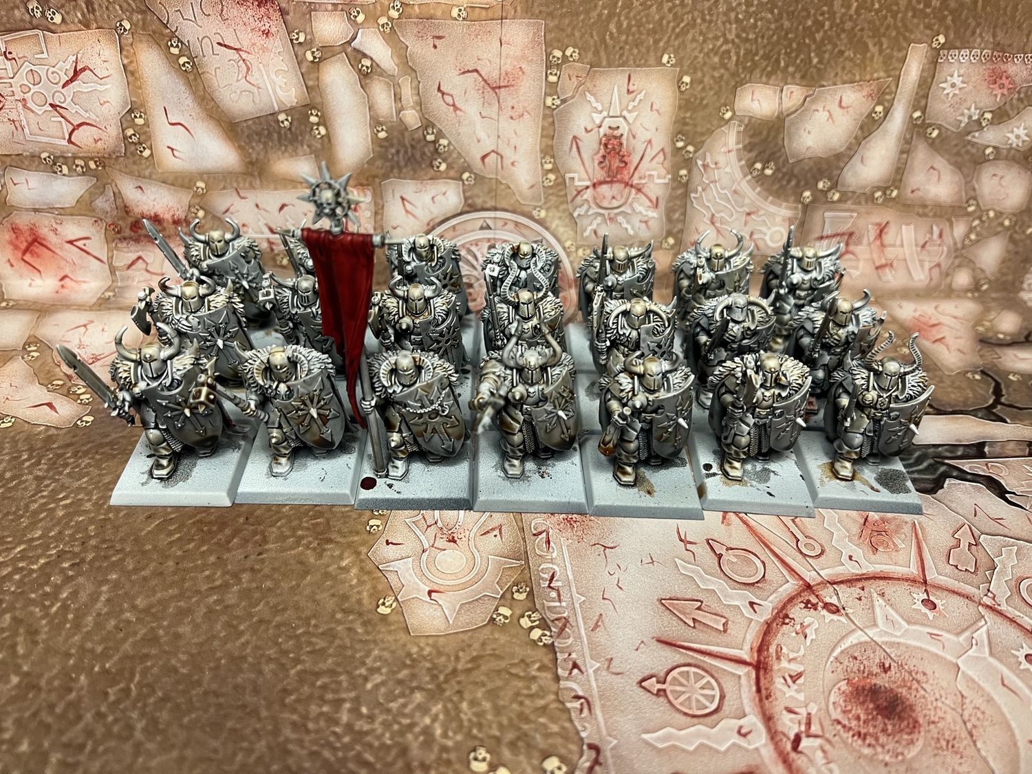 Warriors of Chaos: Chaos Warriors (Various), Name: Warriors with Shields 1