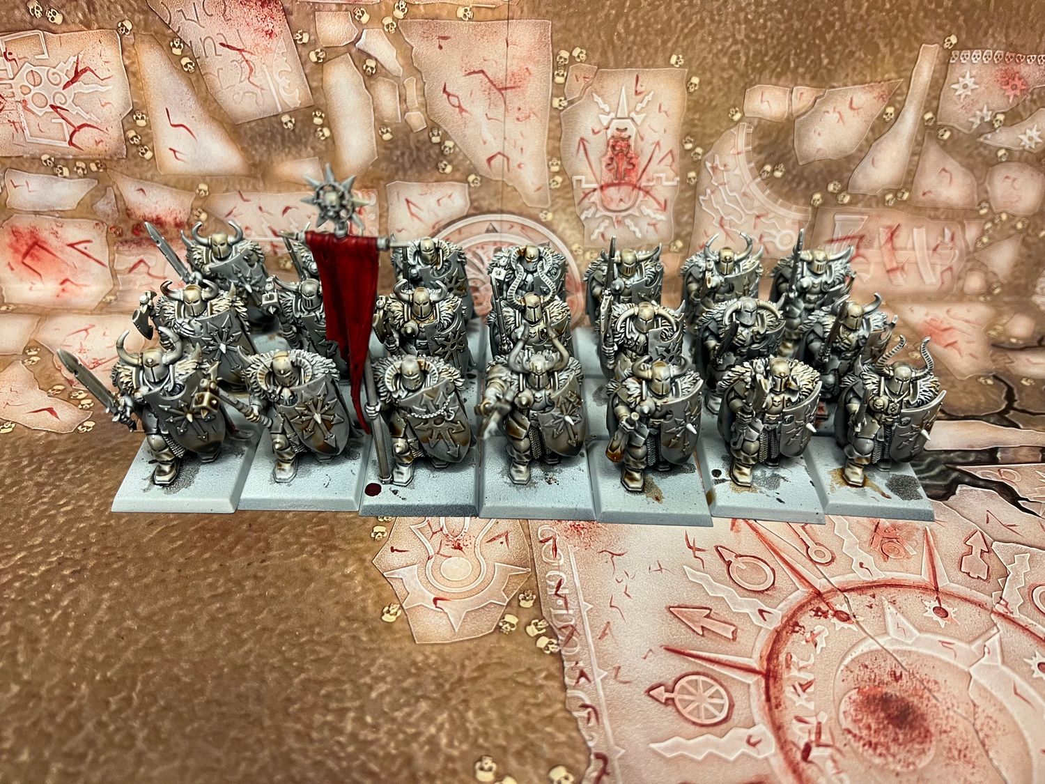 Warriors of Chaos: Chaos Warriors (Various), Name: Warriors with Shields 1