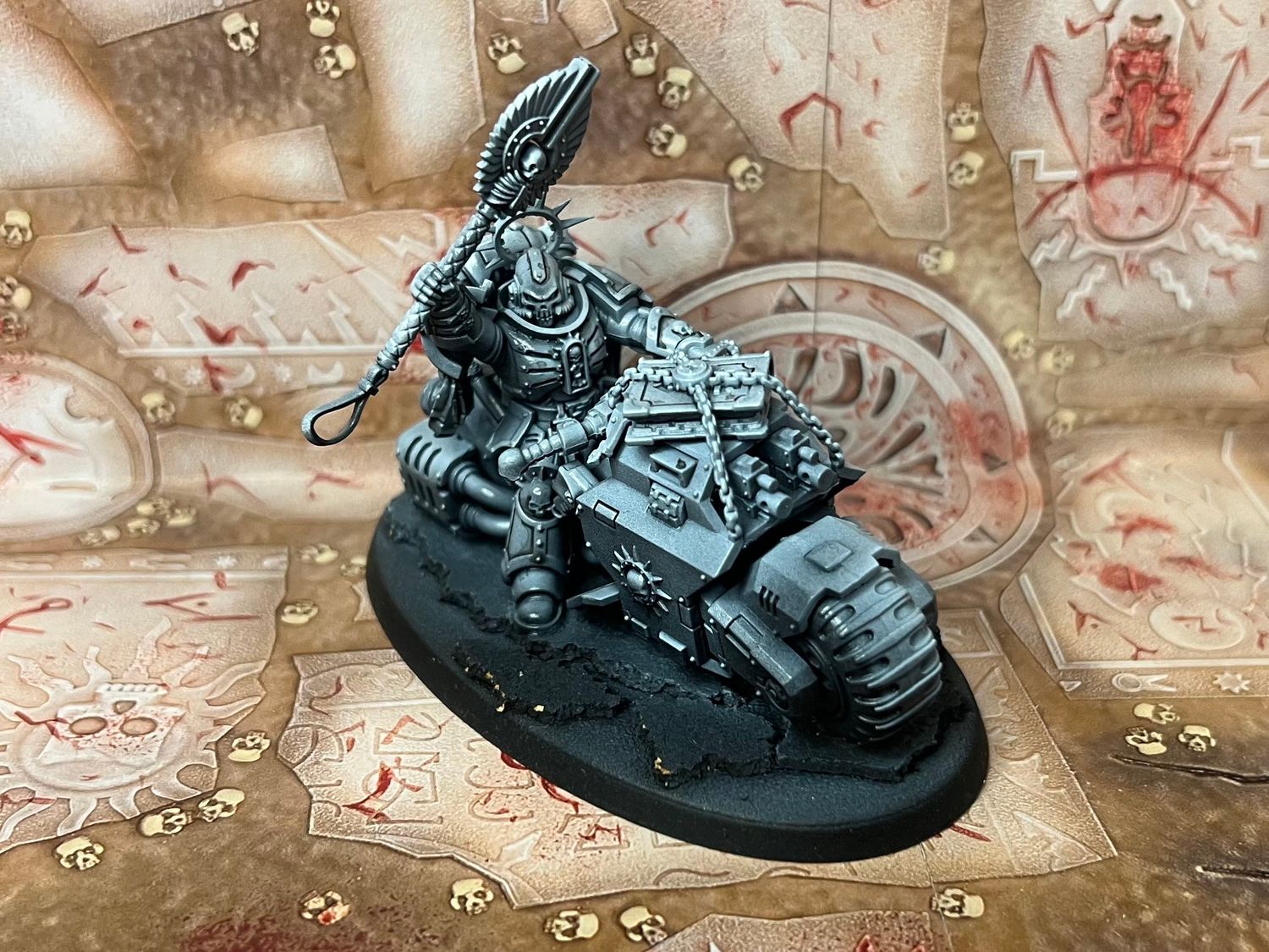 Space Marines: Chaplain on Bike