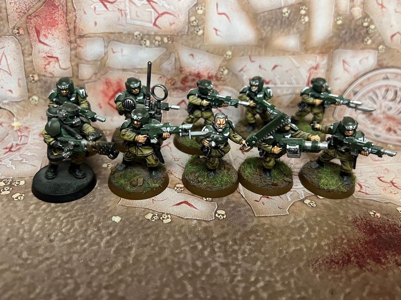 Astra Militarum: Cadian Shock Troops (x10, 2003)