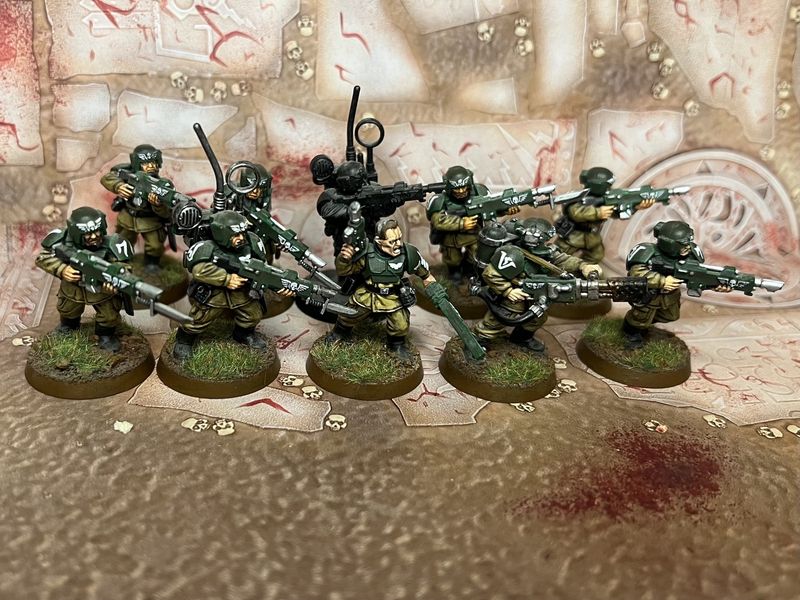 Astra Militarum: Cadian Shock Troops (x10, 2003)