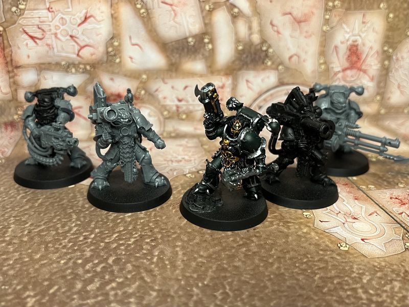 Chaos Space Marines: Havocs (x5)