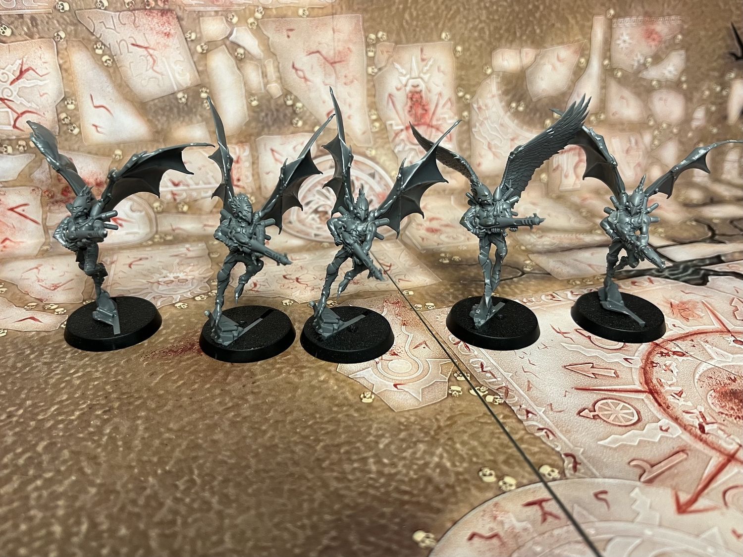 Drukhari: Scourges (x5), Name: Grey Plastic