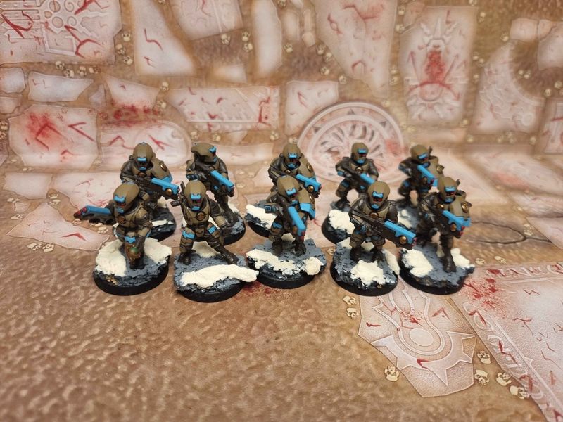 T'au Empire: Breacher Team (D'yanoi Sept)