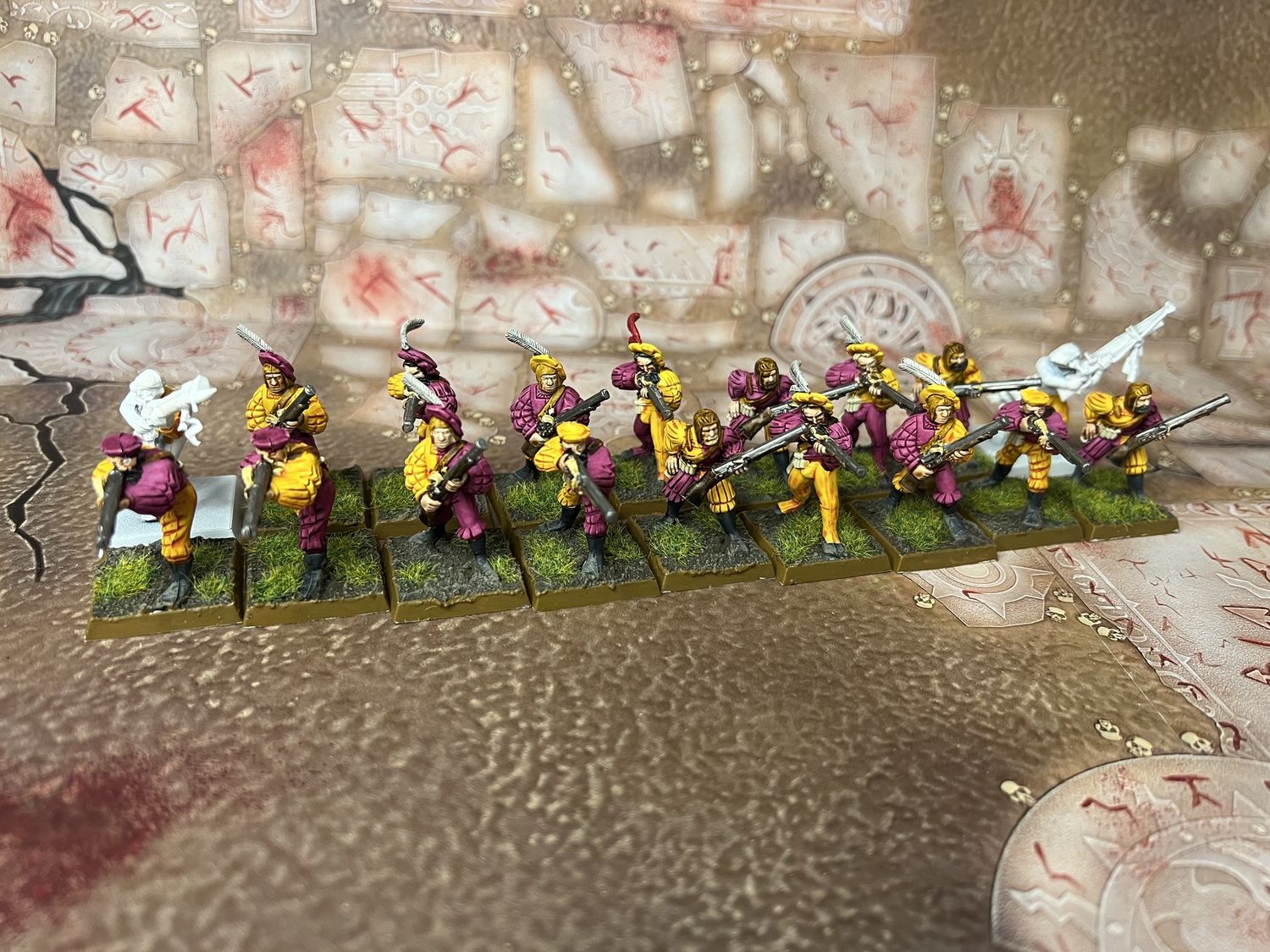 Empire of Man: State Missile Troops (x18), Name: Mostly Painted