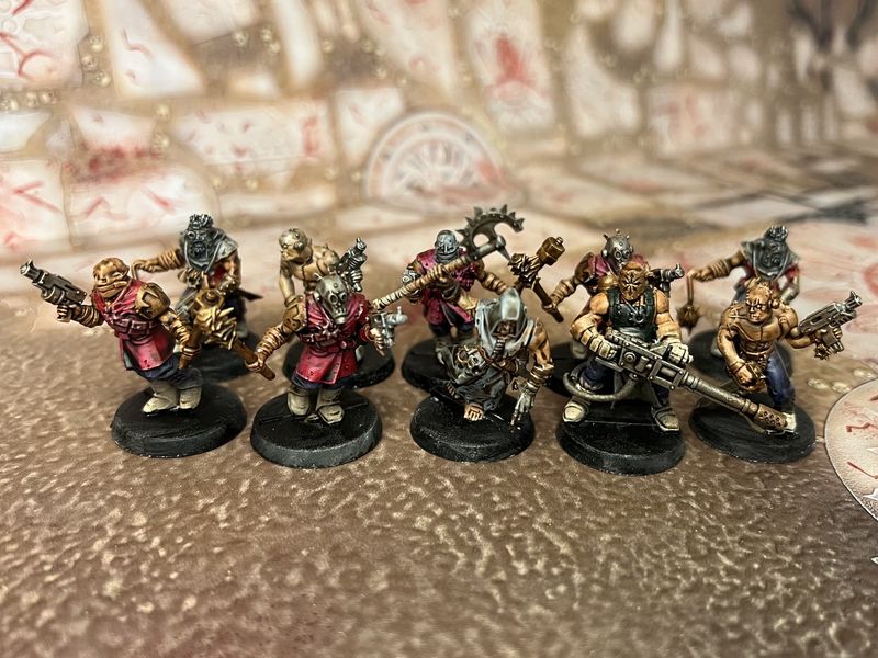 Chaos Space Marines: Chaos Cultists (x10 - Old Sculpt)
