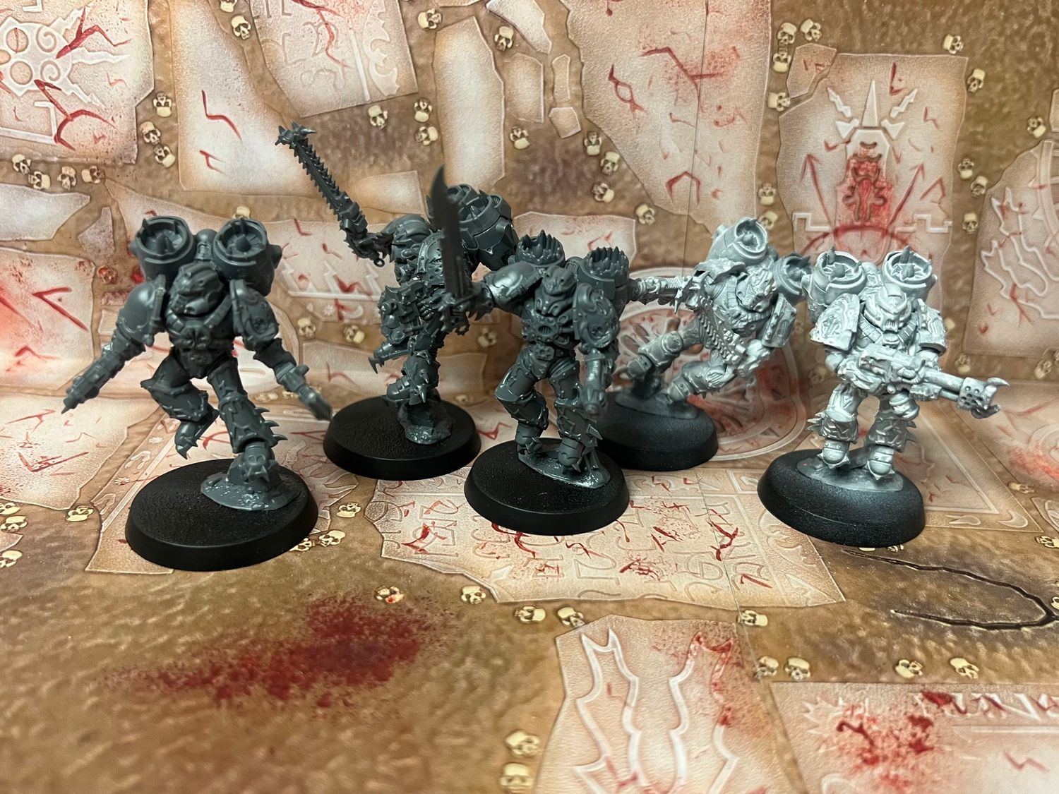 Chaos Space Marines: Raptors / Warp Talons, Name: Raptors (x5)