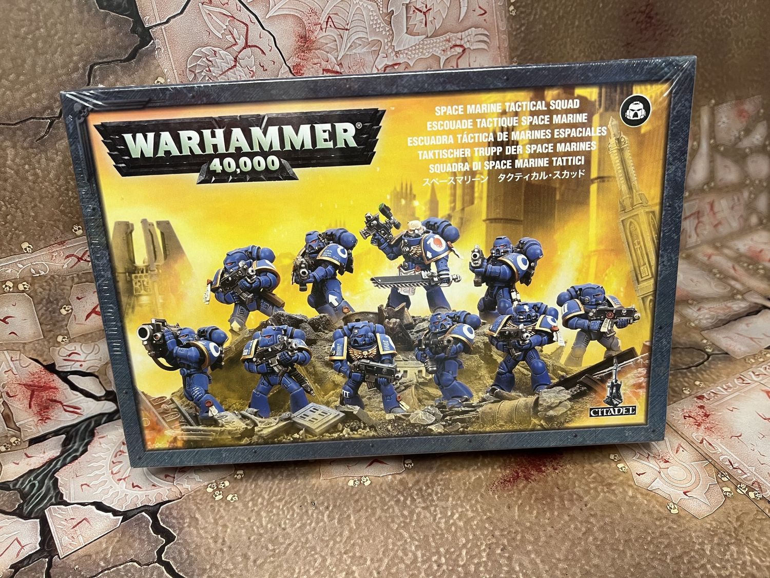 Space Marines: Tactical Marines (Original Artwork Box - Intact Cellophane)