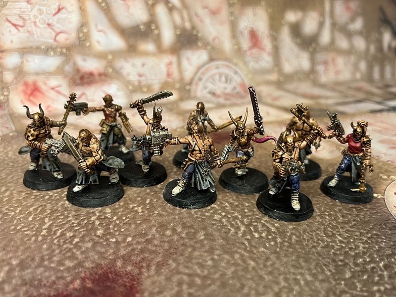 Chaos Space Marines: Chaos Cultists (x10 - New Sculpt)