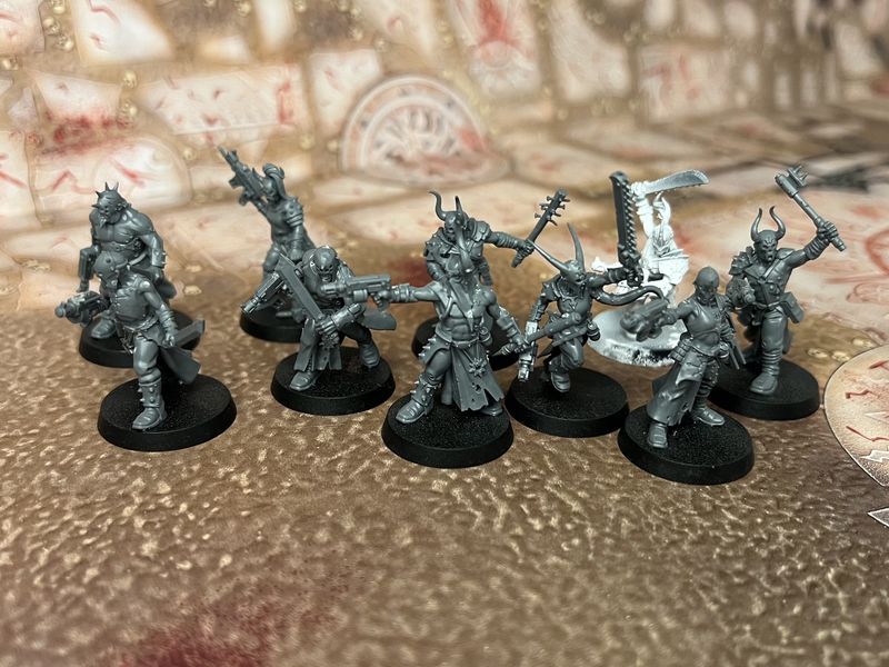 Chaos Space Marines: Chaos Cultists (x10 - New Sculpt)