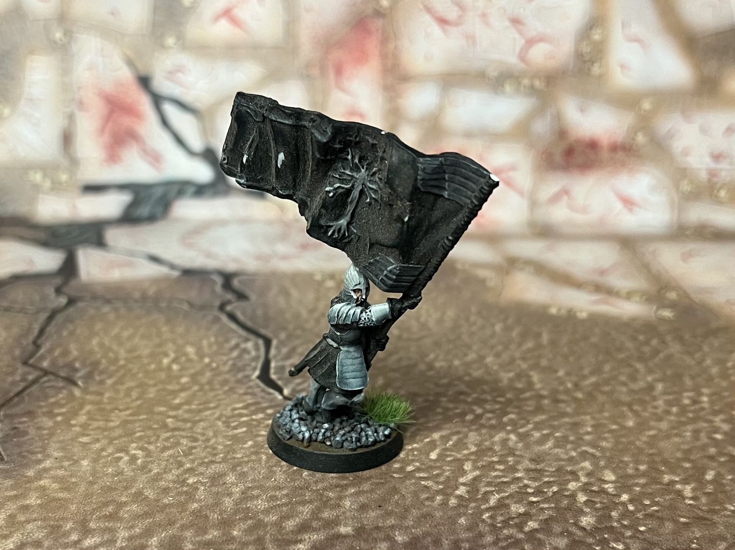 MESBG: Minas Tirith Standard bearer