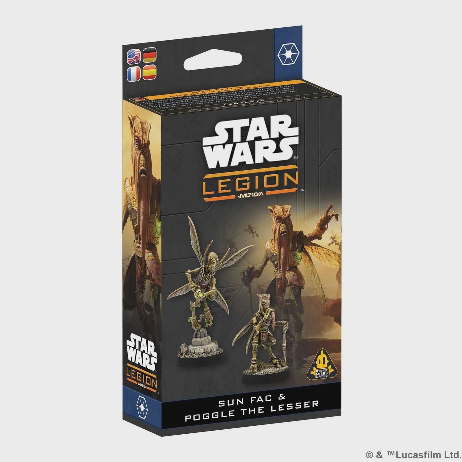 Star Wars: Legion Poggle The Lesser &amp; Sun Fac (Pre-Order 13/03/2026)