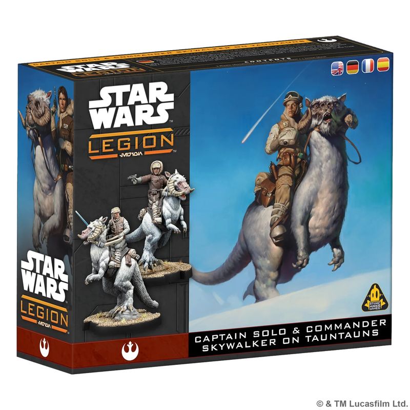 Star Wars: Legion – Captain Solo &amp; Commander Skywalker on Tauntuns (Pre-Order 03/04/2026)