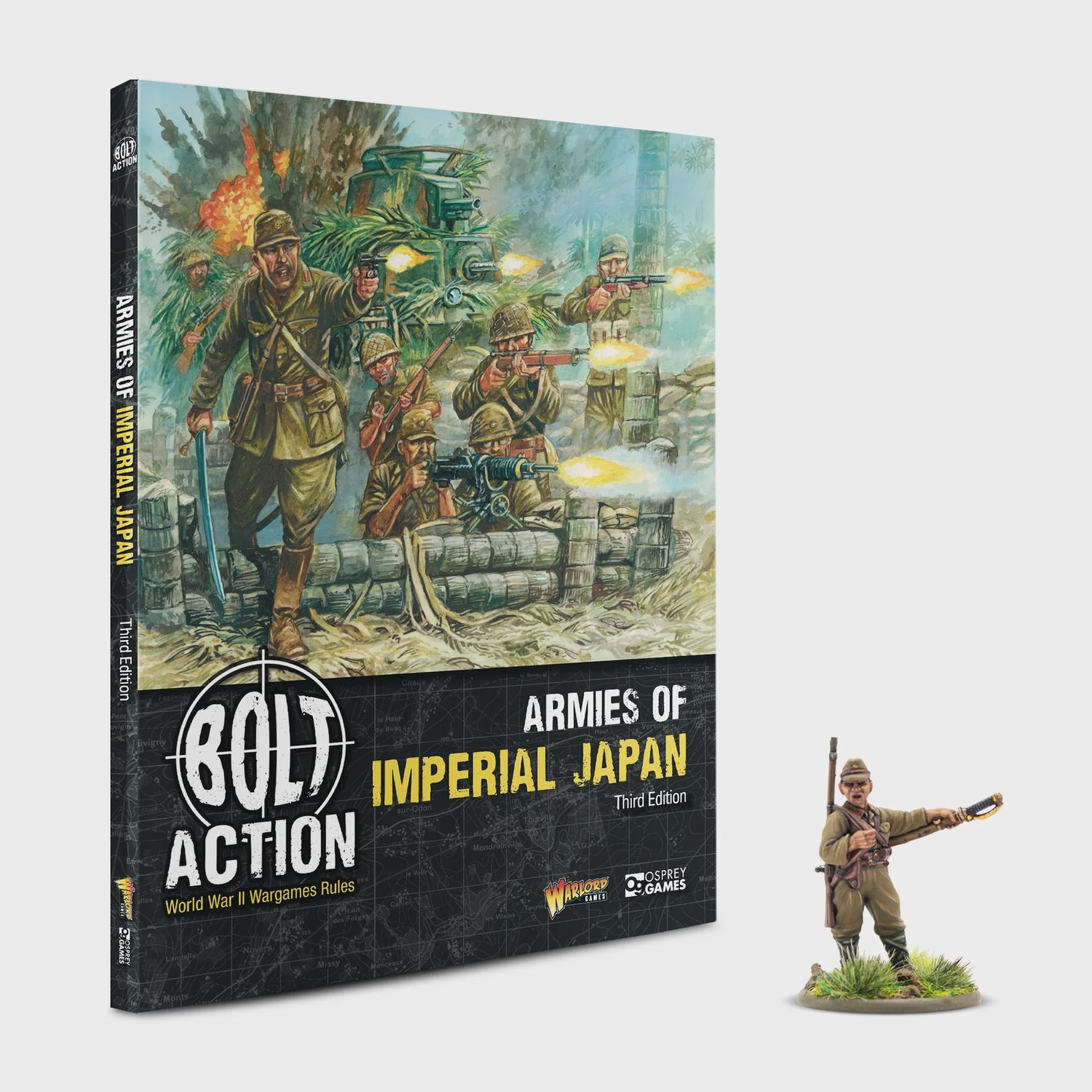 Armies of Imperial Japan with 'Into the Jungle' (Hiroo Onoda) Book Miniature
