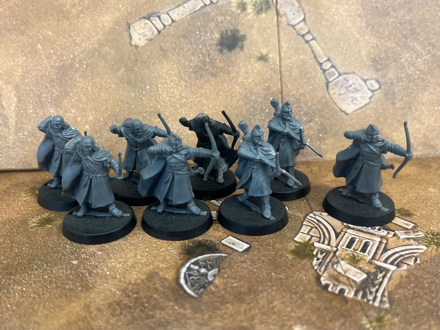 MESBG: Warriors of Rohan, Name: Warriors w/ bows