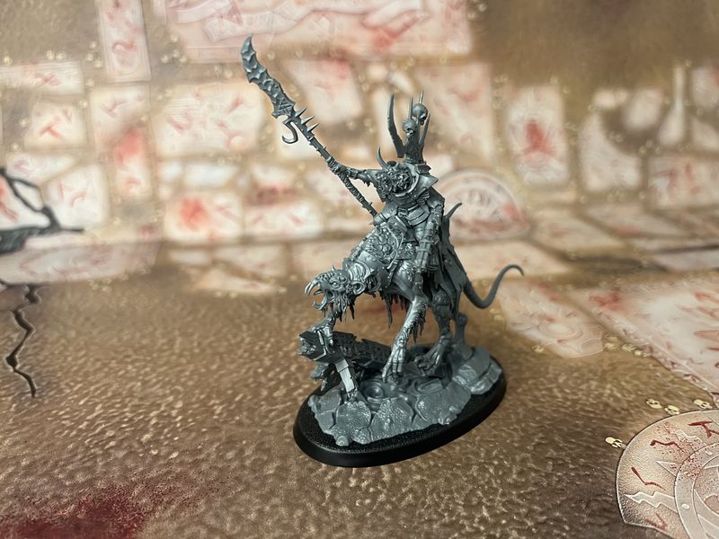 Skaven: Clawlord on Gnaw-Beast