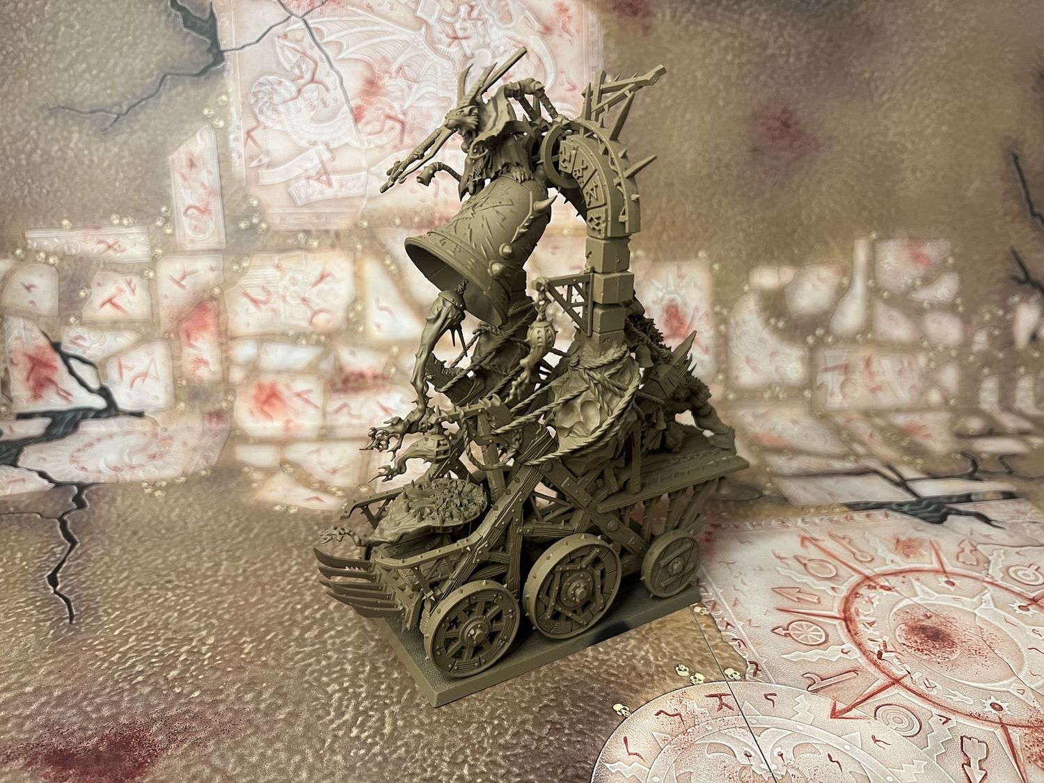 Skaven: Grey-Seer on Screaming Bell