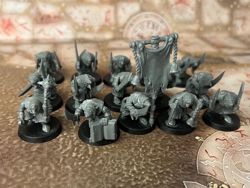 Skaven: Plaguemonks (x15)