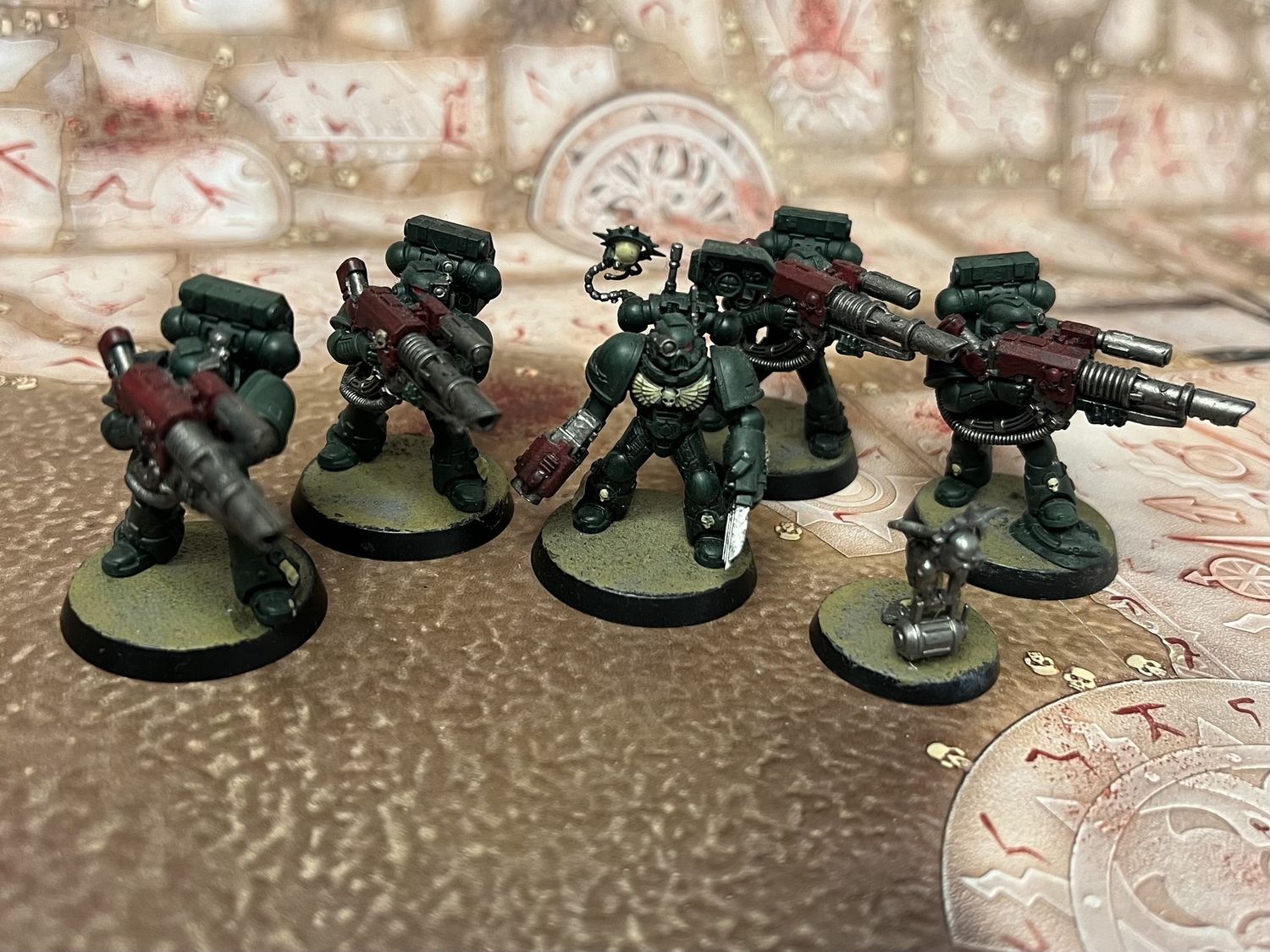 Space Marines: Devastator Squad (x5), Name: Lascannon Squad