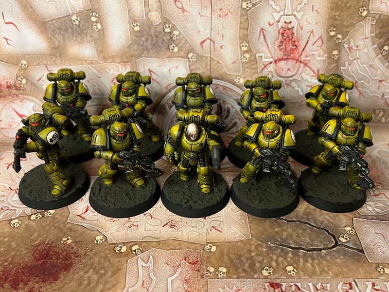 Horus Heresy: MKII Tactical Marines (x10)