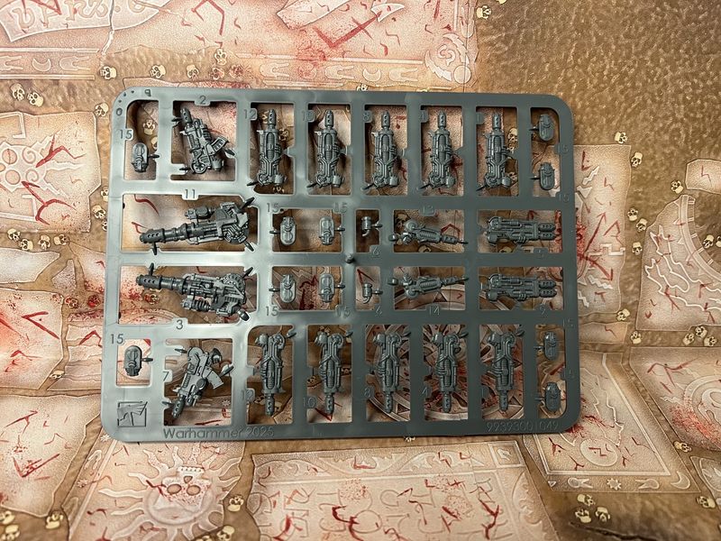 Horus Heresy: Disintegration Weapons Sprue