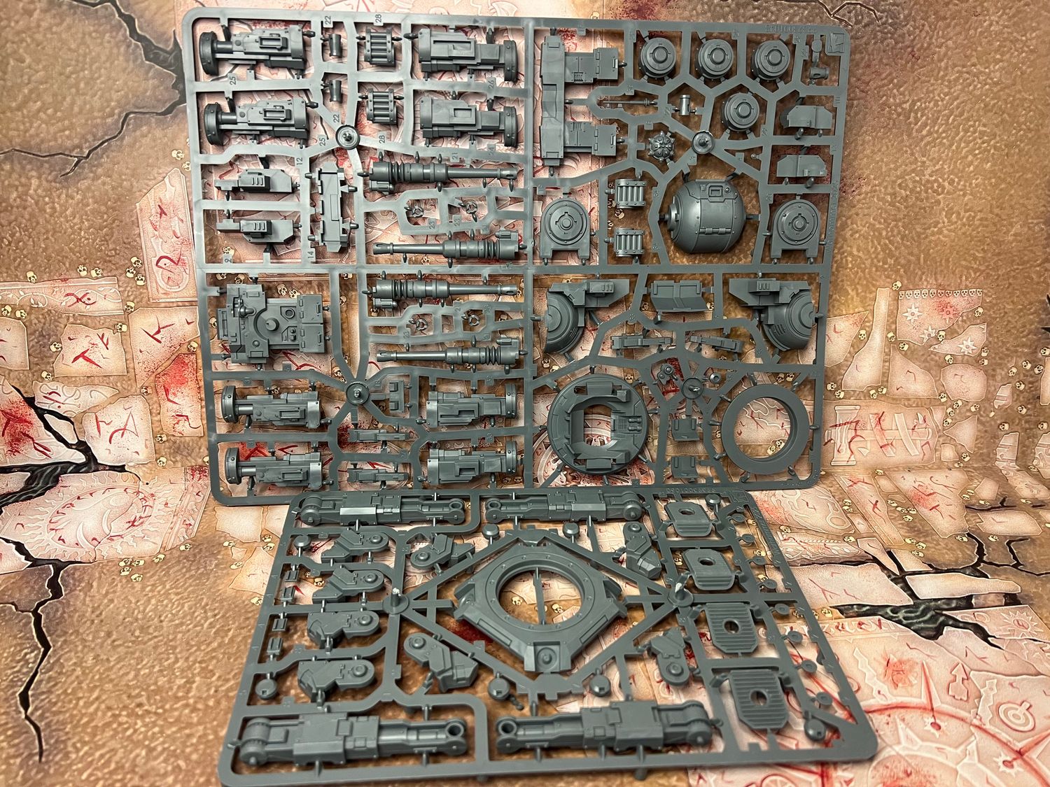 Horus Heresy: Araknae Quad Accelerator Platform, Name: Sprue