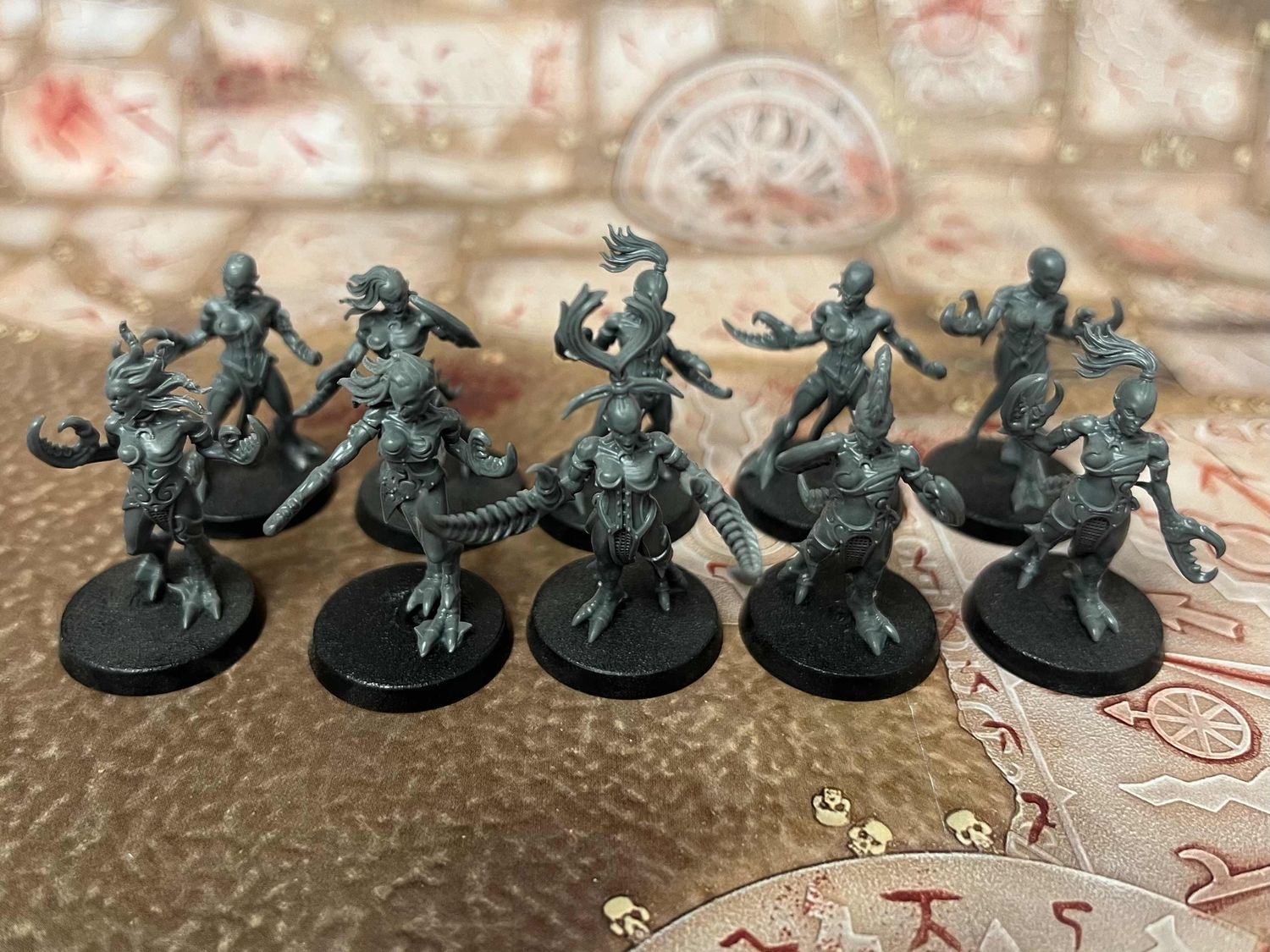 Hedonites of Slaanesh: Daemonettes of Slaanesh (x10), Name: Daemonettes 1 (Built)