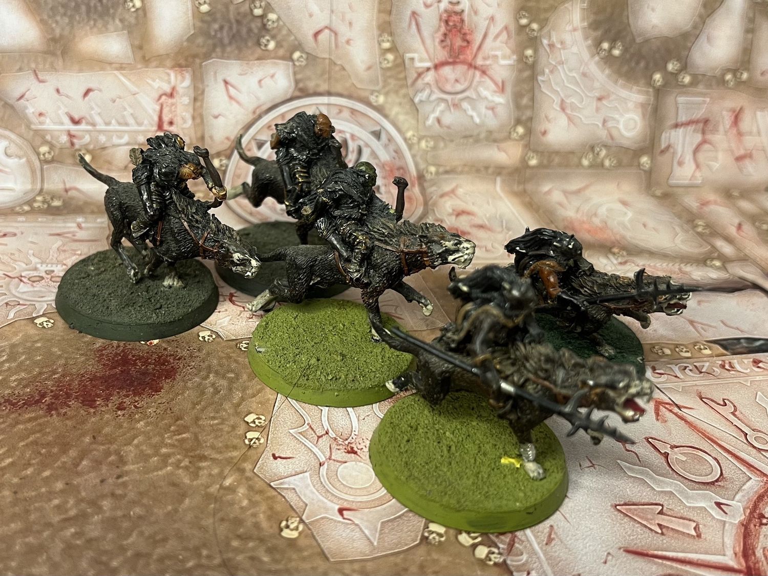 Middle Earth: Metal Warg Riders