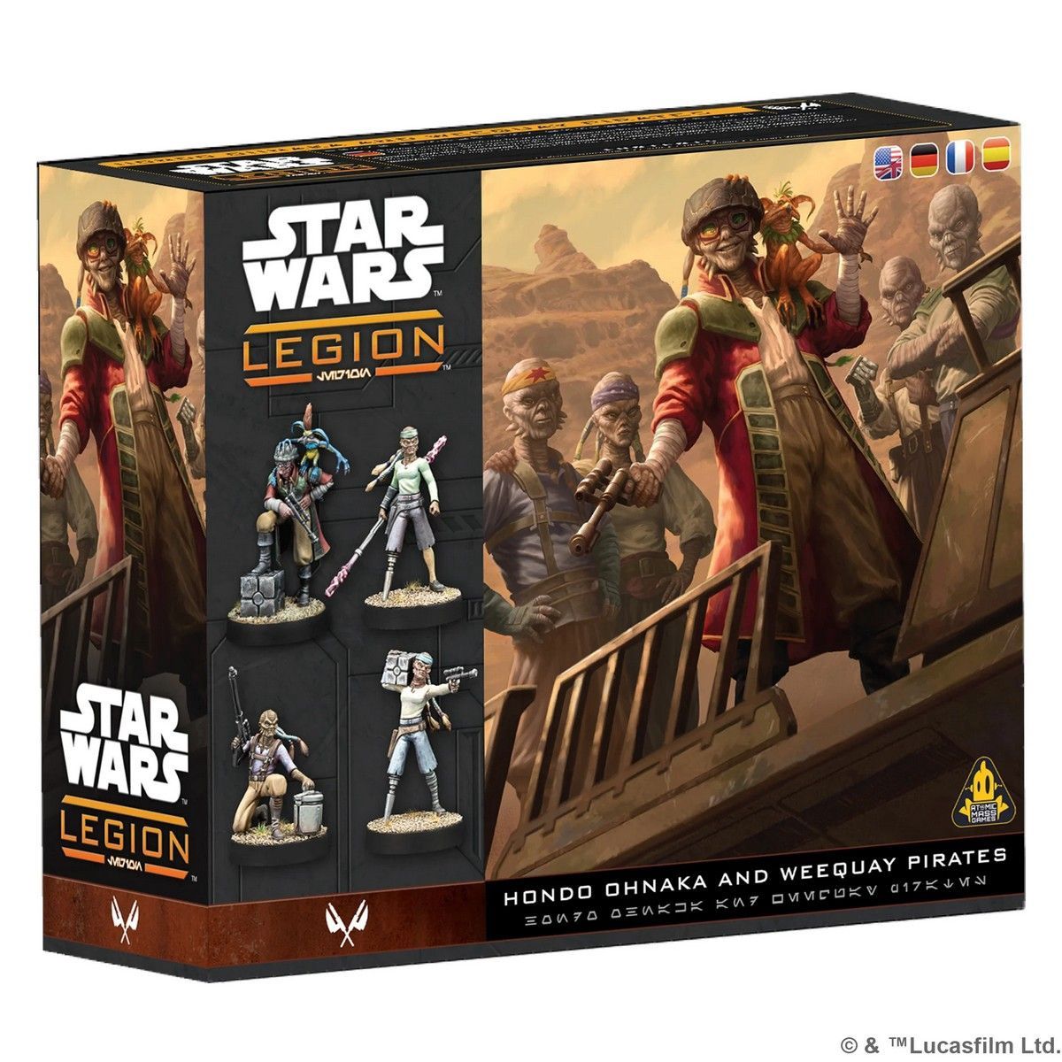 Star Wars: Legion – Hondo Ohnaka &amp; Weequay Pirates (Pre-Order 17/04/26)