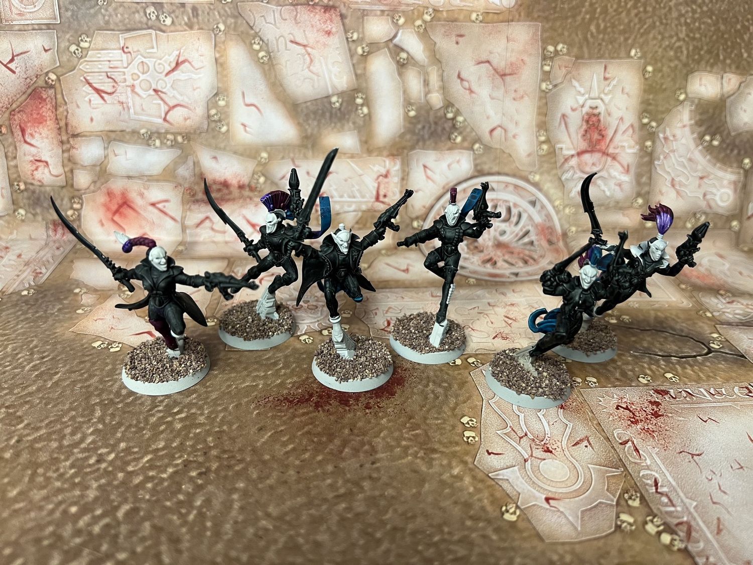Harlequins: Harlequin Troupe (x6), Name: Squad 1
