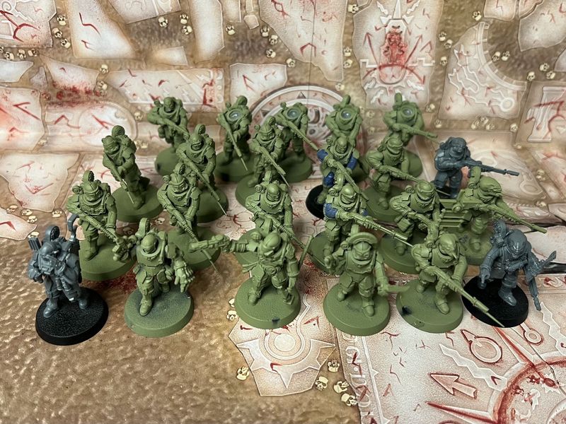 Solar auxilia/Genestealer Cults: Converted Lasrifle section