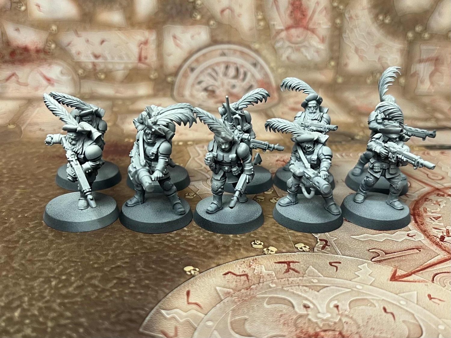 Astra Militarum: Cadian Shock Troops (x10), Name: Converted
