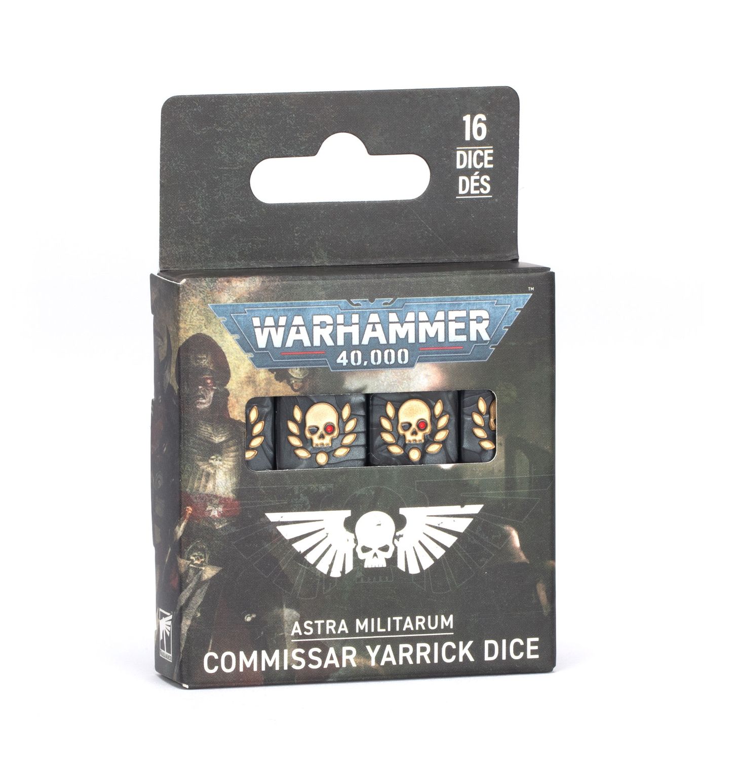 ASTRA MILITARUM: COMMISSAR YARRICK DICE (Pre-Order 09/05/2026)