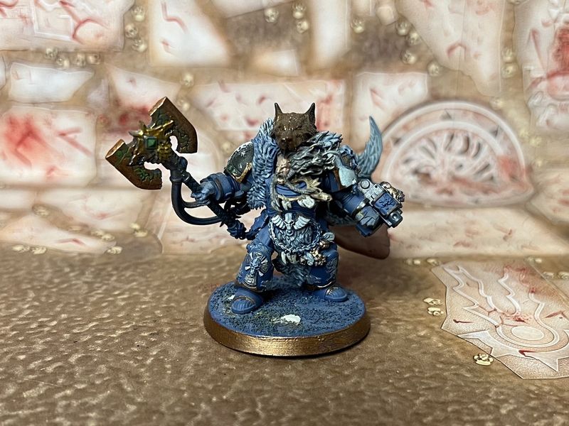 Space Wolves: Logan Grimnar (2014, no Stormrider)