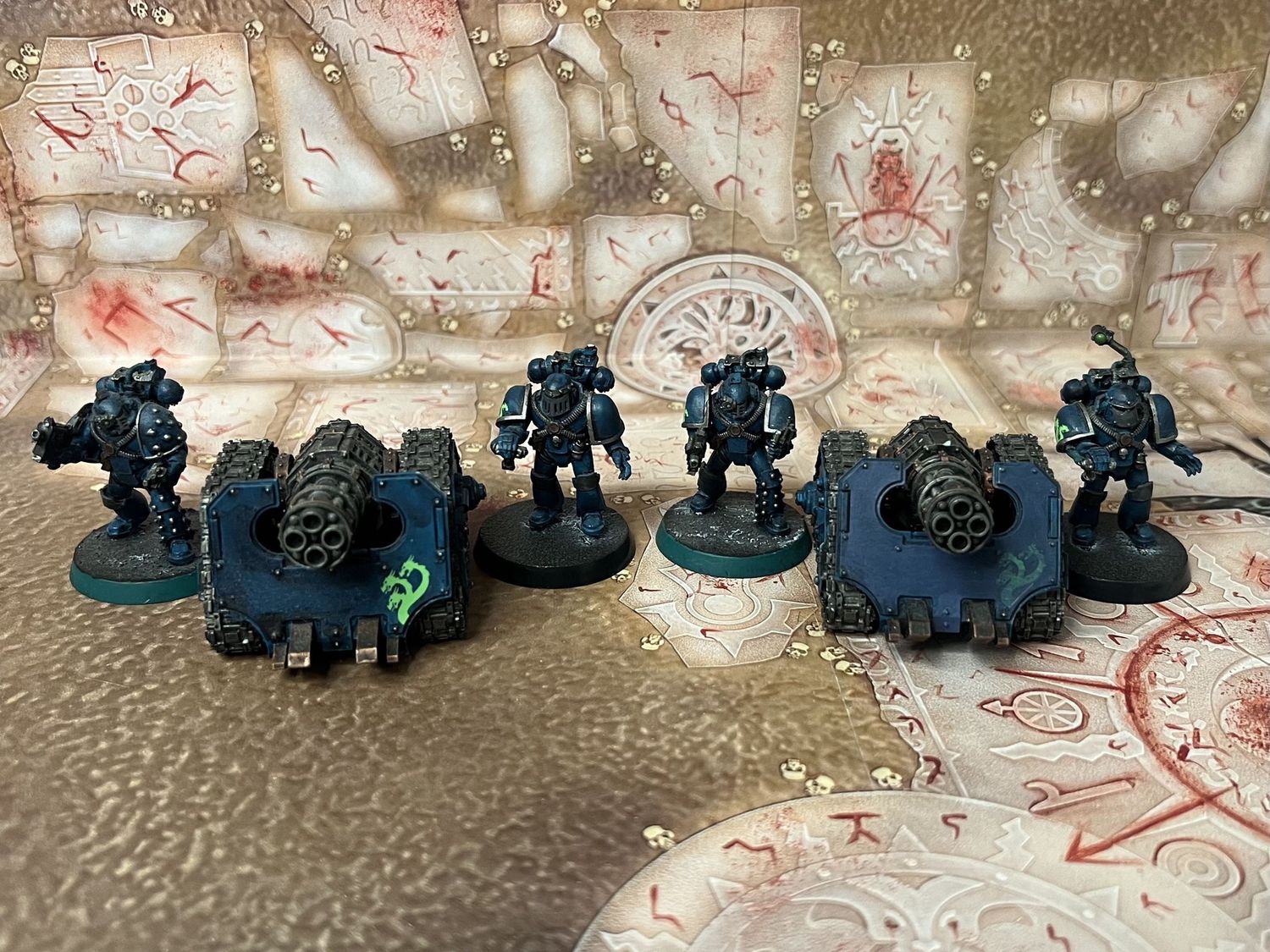 Horus Heresy: Quad Launcher Rapier battery