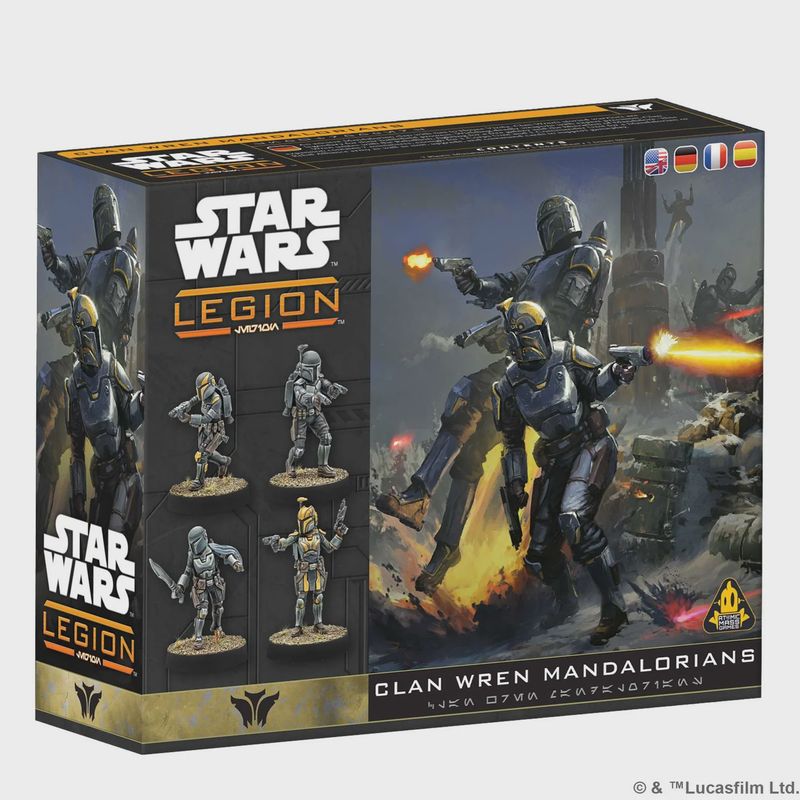 Star Wars: Legion - Clan Wren Mandalorians (Pre-Order 19/06/2026)