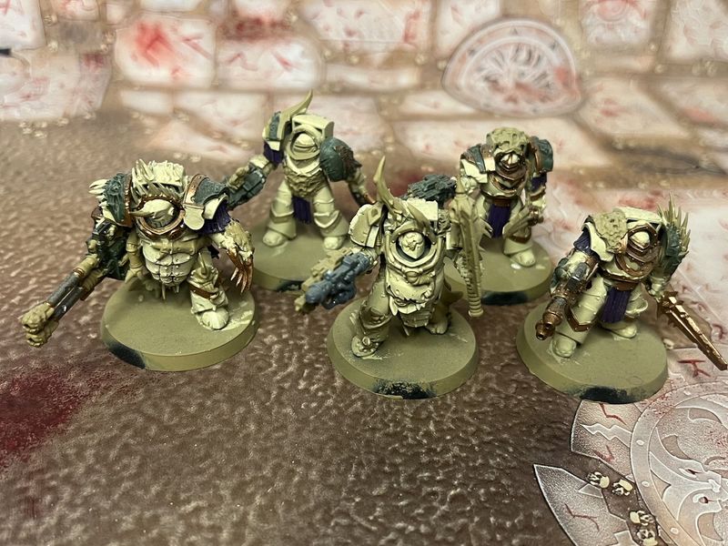 Death Guard: Blightlord Terminators (x5)
