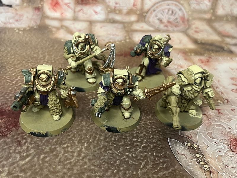 Death Guard: Blightlord Terminators (x5)