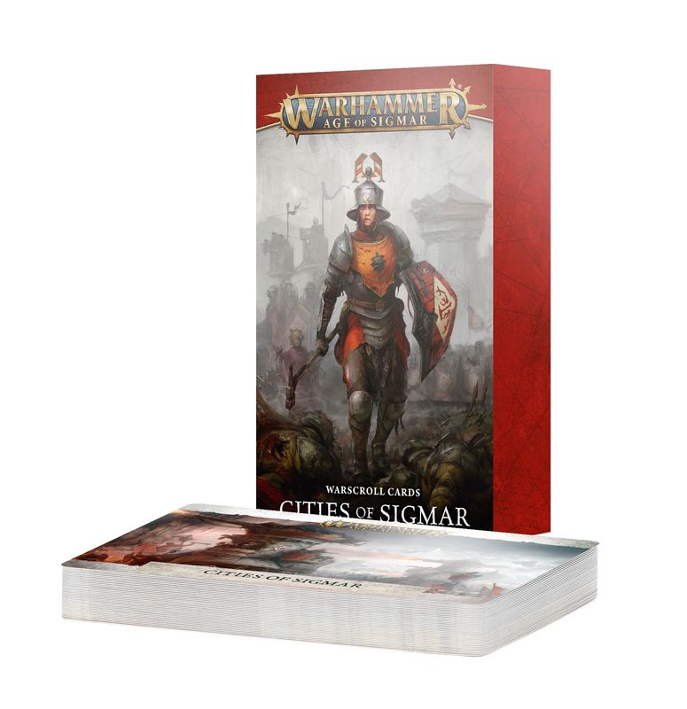 WARSCROLL CARDS: CITIES OF SIGMAR (Pre-Order 30/05/2026)