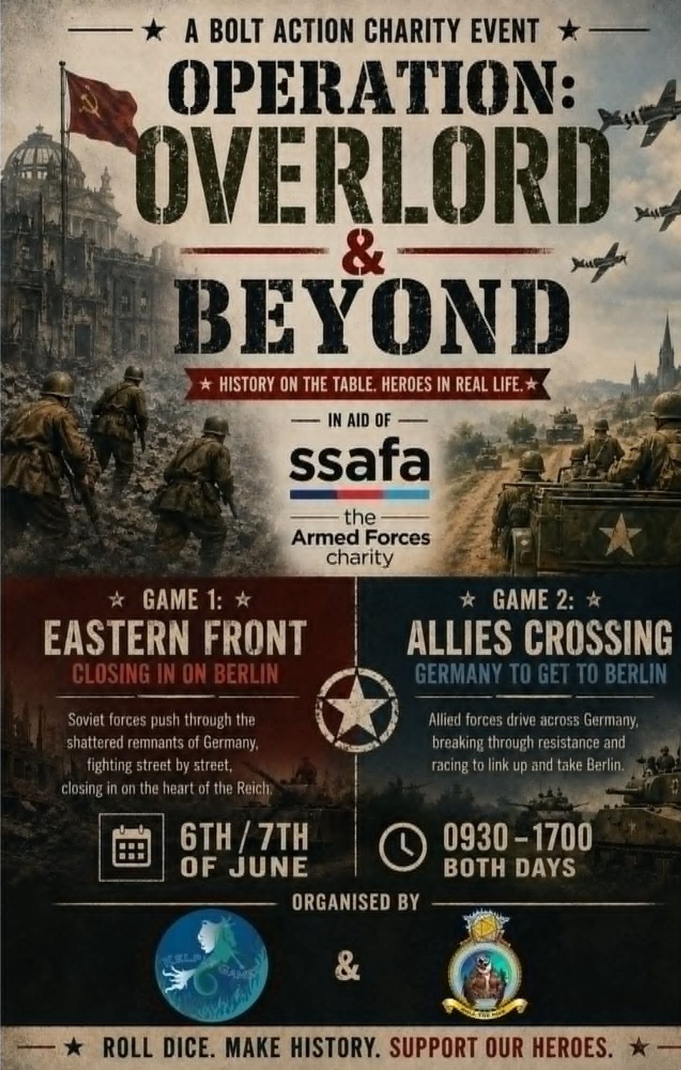 Bolt Action - Operation: Overlord &amp; Beyond – A D-Day Charity Megagame for SSAFA (06/06/26 - 07/06/26)