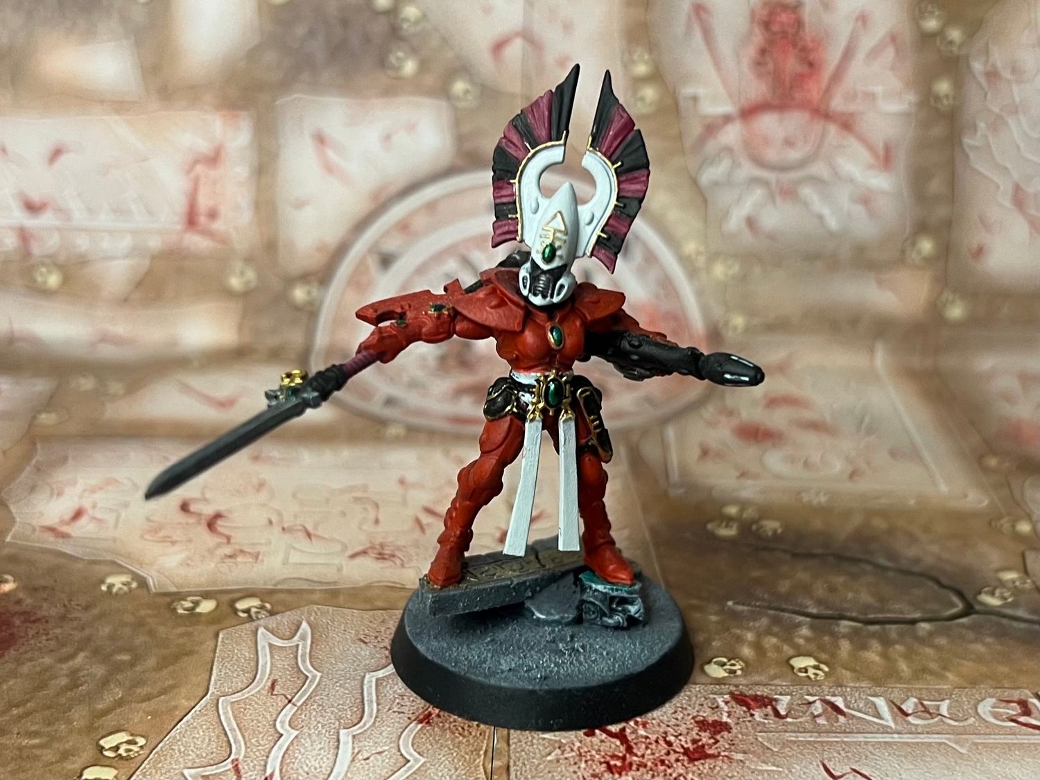 Aeldari- Autarch, Name: Painted