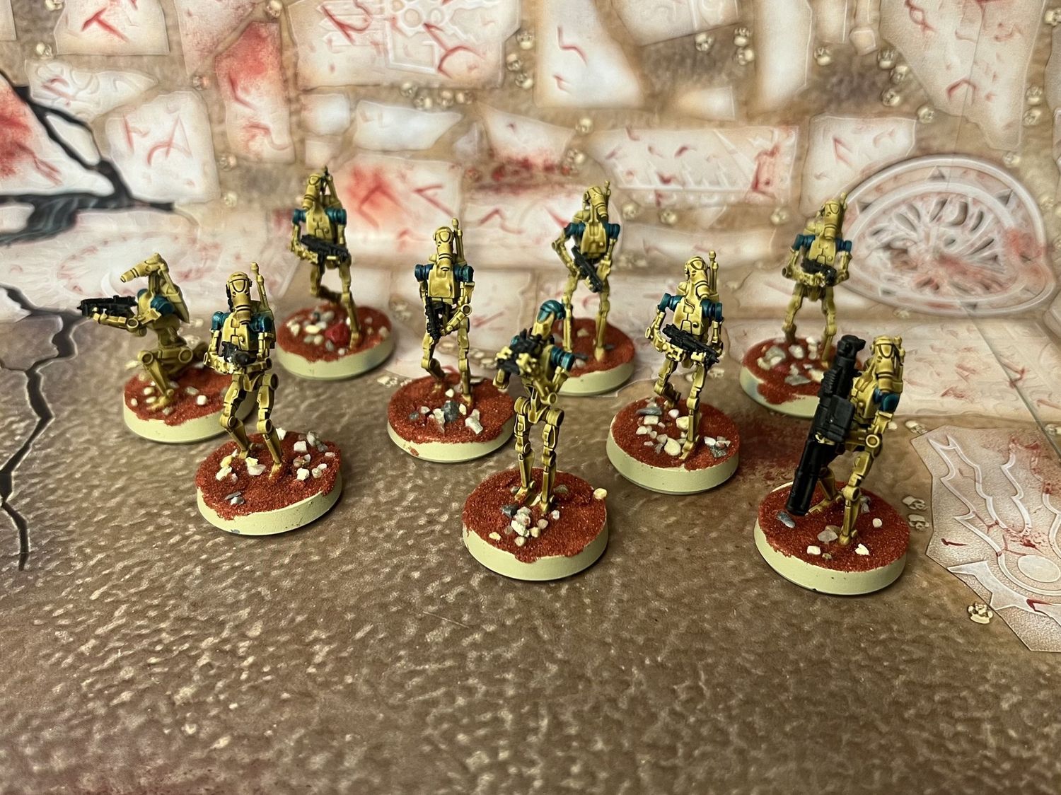 Star Wars Legion: B1 Battle Droids, Name: Blue