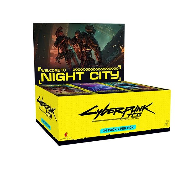 Cyberpunk TCG - Welcome to Night City Booster Display (24 Packs) (Pre-Order 01/11/2026)