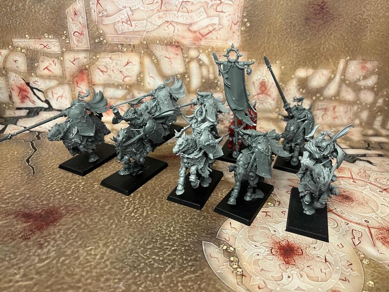 Warriors of Chaos: x9 Chaos Knights (AoS Sculpts)