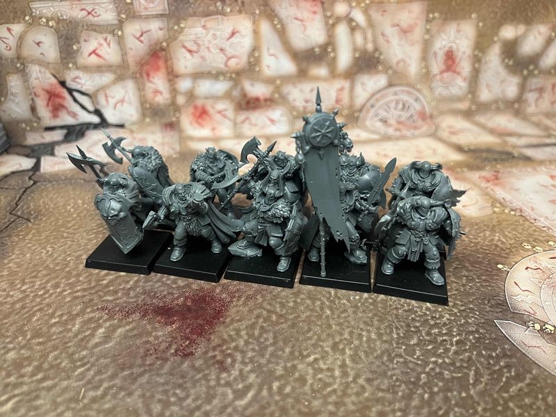 Warriors of Chaos: Chaos Warriors (AoS Sculpts)